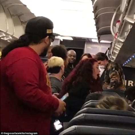 cash me ousside girl punches a passenger on plane at lax daily mail online