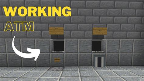 We will install a bitcoin atm and you can learn how to own an atm machine. Minecraft: How to Make a WORKING ATM - YouTube