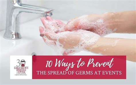 10 Ways To Prevent The Spread Of Germs At Events