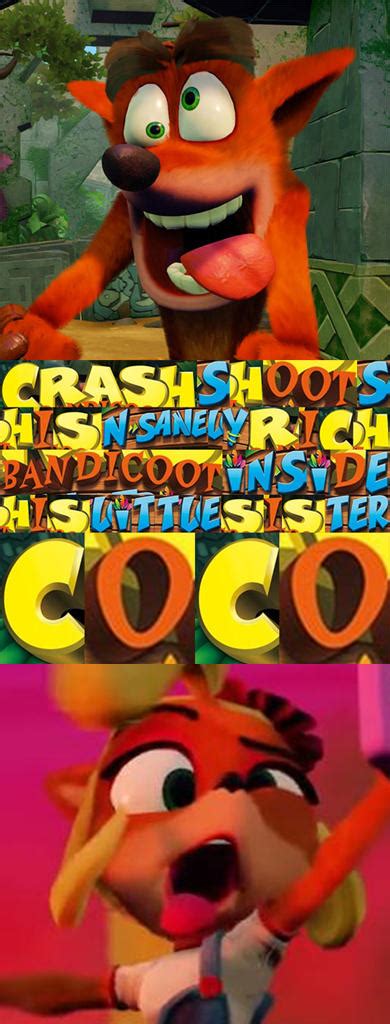 Hot Sticky Bandicoot Crash Bandicoot Know Your Meme