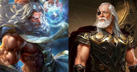 Odin Vs Zeus Why The Sky Father Can Never Hope To Defeat The All Father