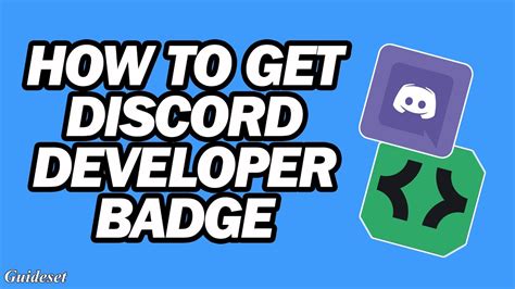 How To Get Discord Developer Badge Activate Developer Badge Discord