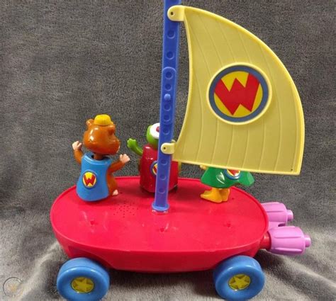 Wonder Pets Talking Singing Flyboat Complete With Linny Tuck Ming Ming