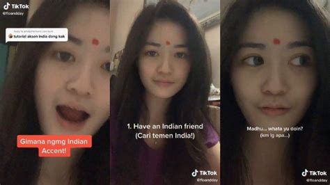 Buat Konten Video Dengan Aksen India Di Tiktok Perempuan Asal Surabaya