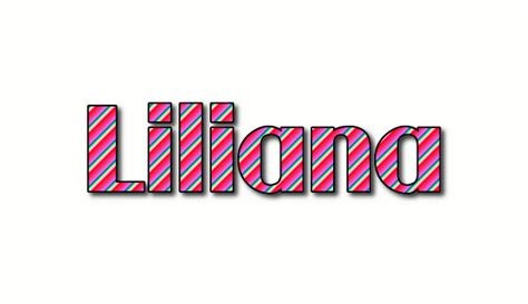 Liliana Logo Free Name Design Tool From Flaming Text