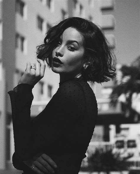 Taylor Lashae On Instagram Bw Hair Photography Female Portrait