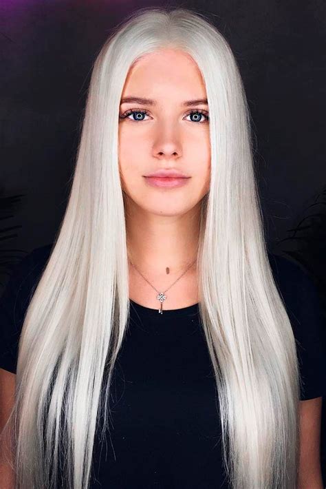 Long White Hair Gray Hair Color Inspiration Pictures Strayhair