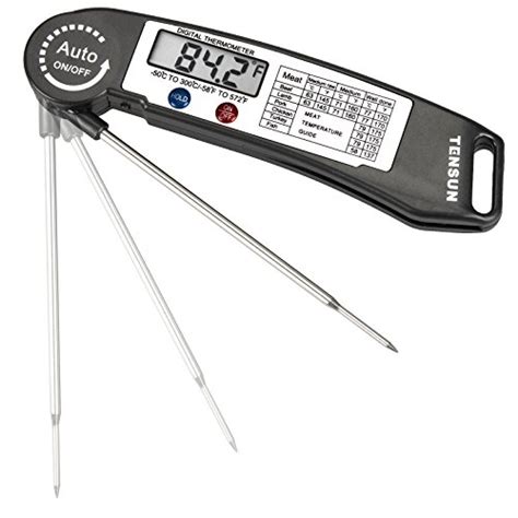 Tensun Instant Read Meat Thermometer Super Fast Accurate Cooking