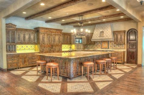 Tuscan Inspired Mansion 8 Luxatic Tuscan Kitchen Tuscan Home