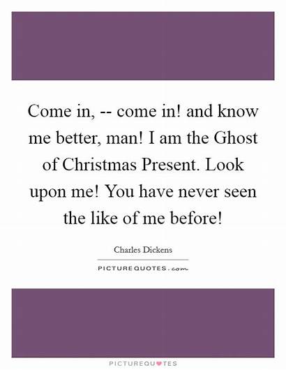 Present Christmas Quotes Quote Ghost Anyone Law