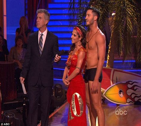 Dancing With The Stars Valentin Chmerkovskiy Strips To His Speedos