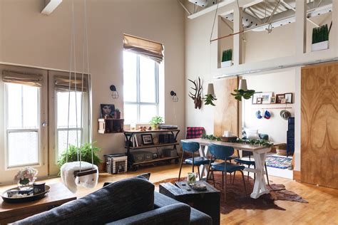 House Tour A Rustic Industrial Loft With A Swing