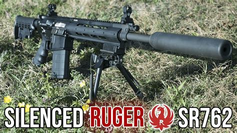 Silenced Ruger Sr762 Piston Ar 10 Review Youtube