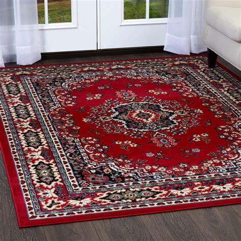 Traditional Oriental Medallion Area Rug Persian Style Carpet Runner Mat
