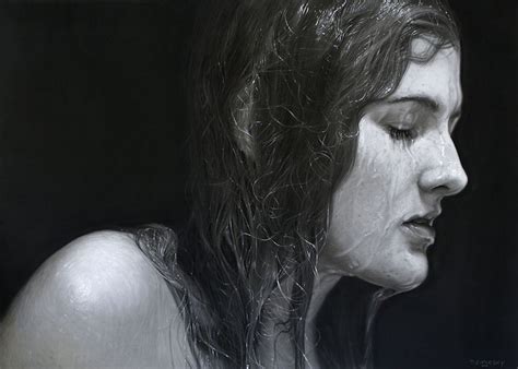 Dirk Dzimirsky Hyper Realistic Pencil Drawings And Oil Paintings