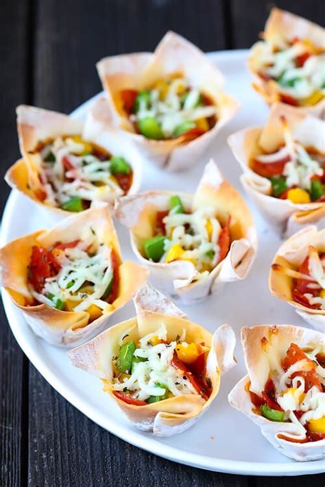 Easy Pizza Cups Gimme Some Oven