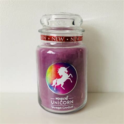 Yankee Candle Magical Unicorn ~ 22oz Large Jar Limited Edition Free
