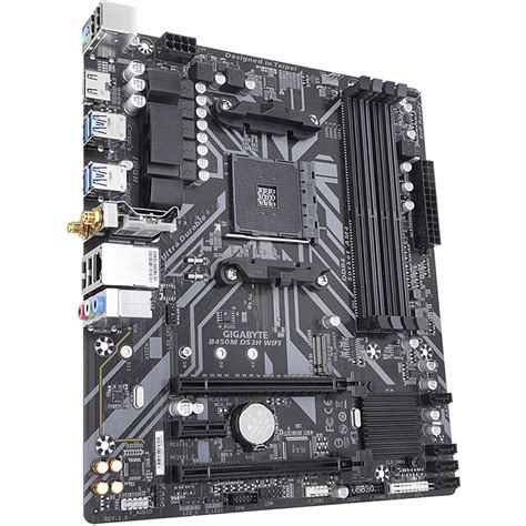 Gigabyte B450M DS3H WIFI AM4 Micro ATX Motherboard B450M DS3H