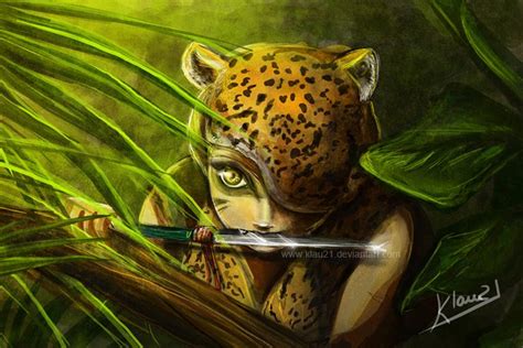 Guerrera Jaguar By Klau21 On Deviantart Jaguar Animals Art