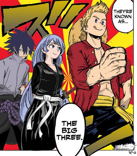 The Big 3 Comic Books Comics Anime