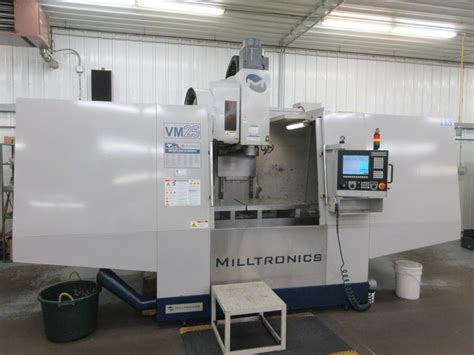 Machines Used Milltronics Vm25 Cnc Vertical Machining Center