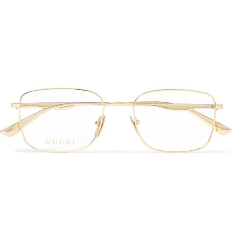 Gold Gucci Frame Glasses Vlrengbr