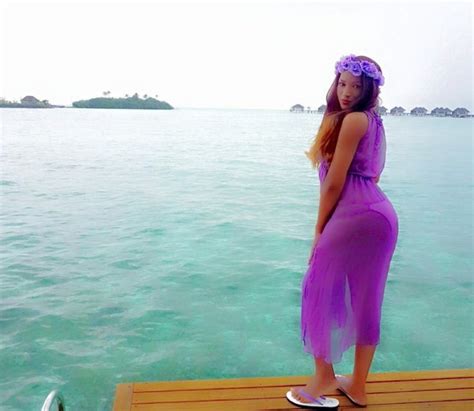 Photos Ex Miss Uganda Sylvia Namutebi Honeymoon In Maldives Matooke