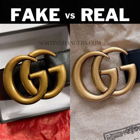 How To Spot Fake Vs Real Gucci Belt Sorting Hangers