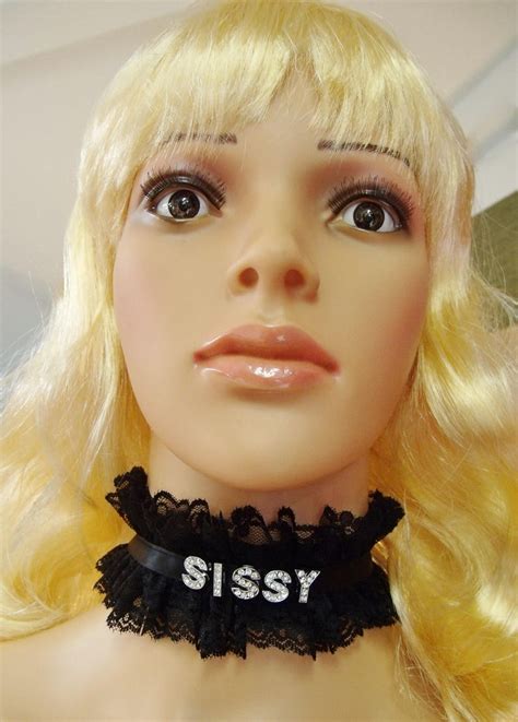Any Size Personalized Choker Black Pink Lace Sissy Ddlg Bdsm Etsy