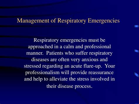 Ppt Bls Management Of Respiratory Emergencies Powerpoint Presentation