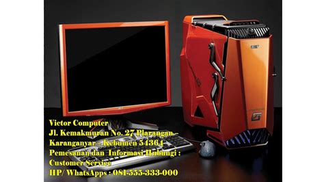 Info toko komputer dan tempat jual beli laptop bekas / baru surabaya. WA 081 555 333 000 Jual beli komputer baru Kebumen Victor ...