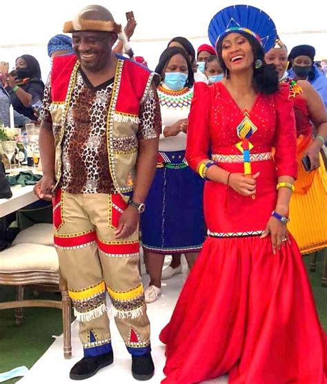 Clipkulture Zulu Traditional Attire For Couple