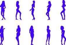 Silhouettes Of Active Women Free Stock Images Photos Stockfreeimages Com