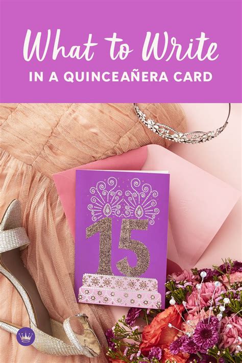 What To Write In A Quinceañera Card Quinceanera Quinceanera Ts