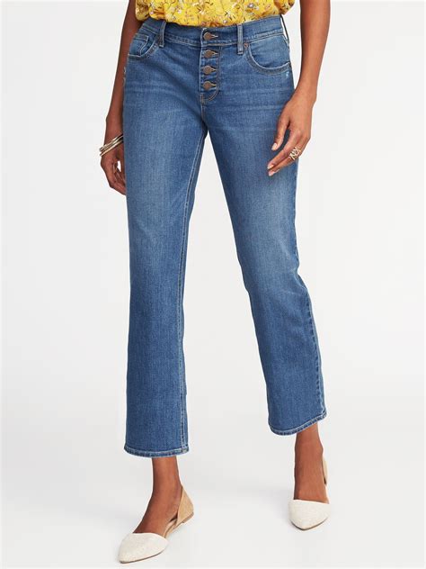 Check spelling or type a new query. Button-Fly Flare Ankle Jeans for Women | Old Navy ...