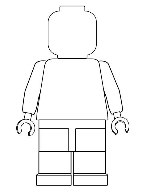 Lego Man Drawing Template Kami Tutorial For Teachers