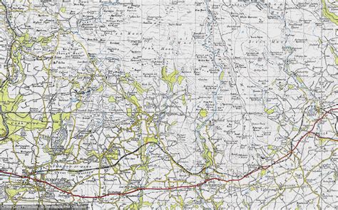 Historic Ordnance Survey Map Of Tor 1946 Francis Frith