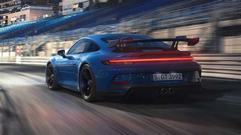 2022 Porsche 911 GT3 Debuts With Huge Wing, 502 HP, And New Suspension