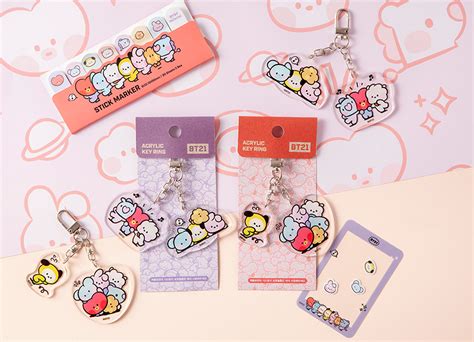 Bt21 Minini Acryl Keyring K Cutiestar