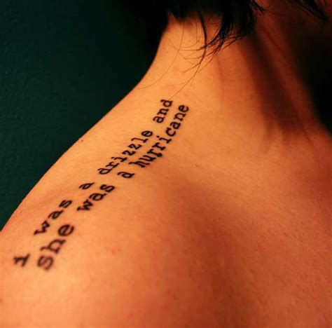 Relatable Love Quote Tattoos Tattooblend