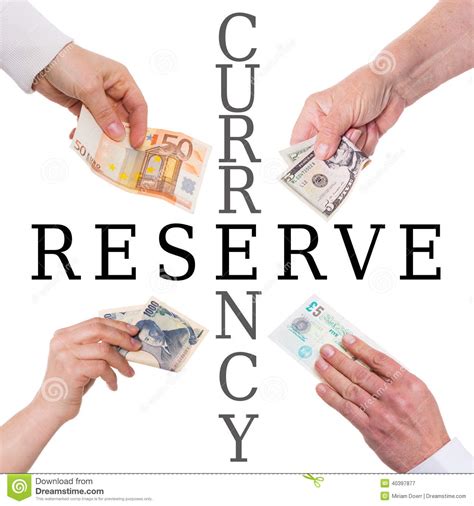 Important Currencies Concept Reserve Currency Stock Image Image Of