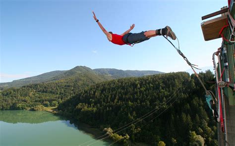 We count down the biggest scares, the loudest screams and the weirdest angles across the world. Bungee-Jumping von 96 m hoher Brücke in Kärnten - HOME of ...