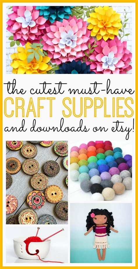 The Cutest Craft Supplies On Etsy Sugar Bee Crafts