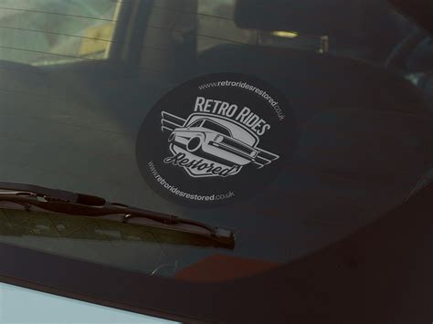 Car Window Stickers Custom Made And Printed Buy Online Now