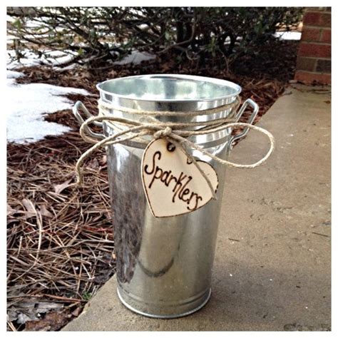 Sparkler Buckets Wedding Buckets Galvanized Buckets Weddings