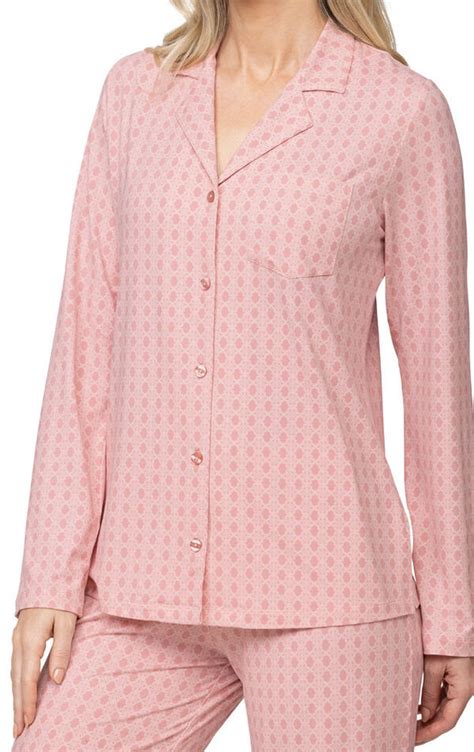 Naturally Nude Button Front Pajamas In Naturally Nude Pajamas And Sleepwear Pajamas For Women