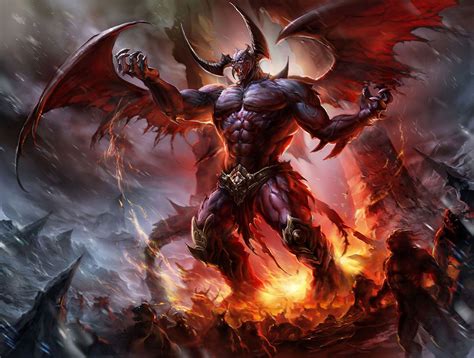 Demon Heroic Fantasy Fantasy Rpg Fantasy Artwork Dark Fantasy Art