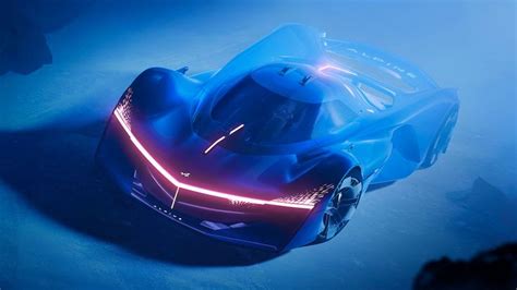 Alpine Alpenglow Concept Car It Has Got A Hydrogen Powered Internal