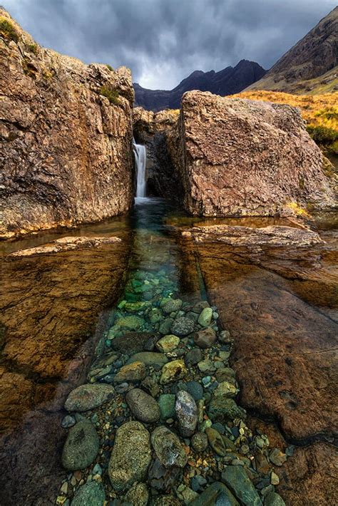 Washing Machine Falls Glen Brittle Isle Of Skye Scotland Melvin