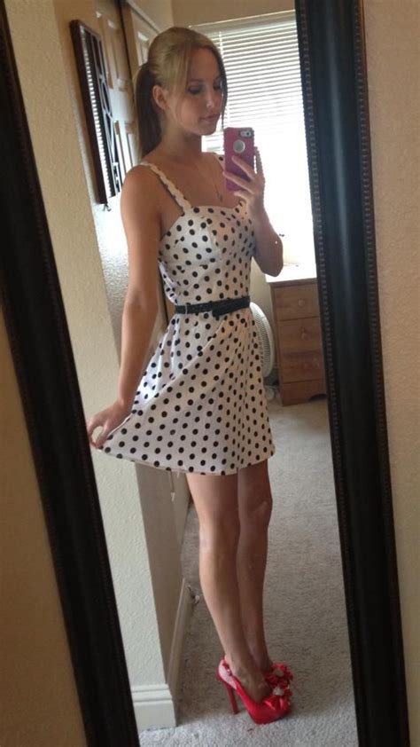 Pretty Sara Polka Dot Summer Dresses Flirty Skirts Dresses